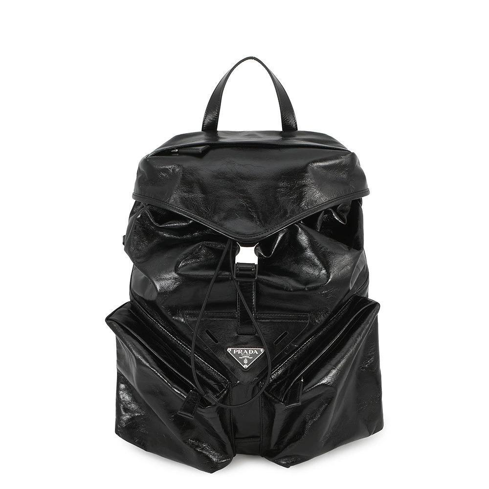 Prada Re Backpack Bag Black Shoulder